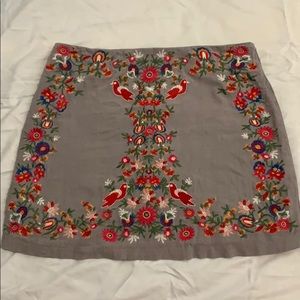 Altar’d State Embroidered Mini Skirt